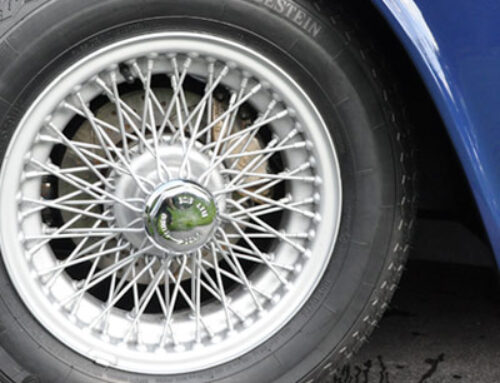 Triumph TR6 Brake Upgrade to Vented Rotors